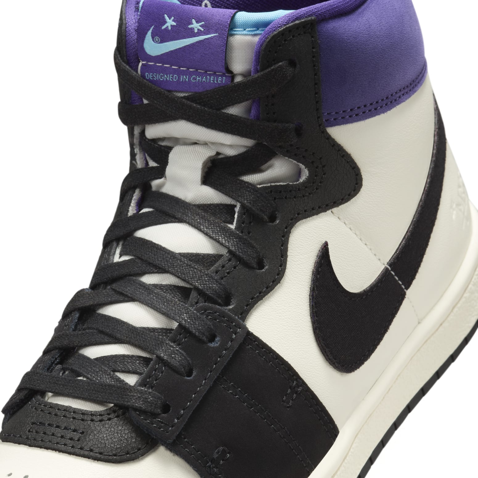 (WMNS) Air Jordan x Opium Air Ship SP 'Black Court Purple' FQ8281-100