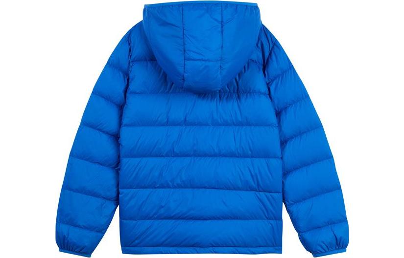 (GS) Skechers Solid Color Hooded Down Jacket 'Blue Red Pink Black' L422K127