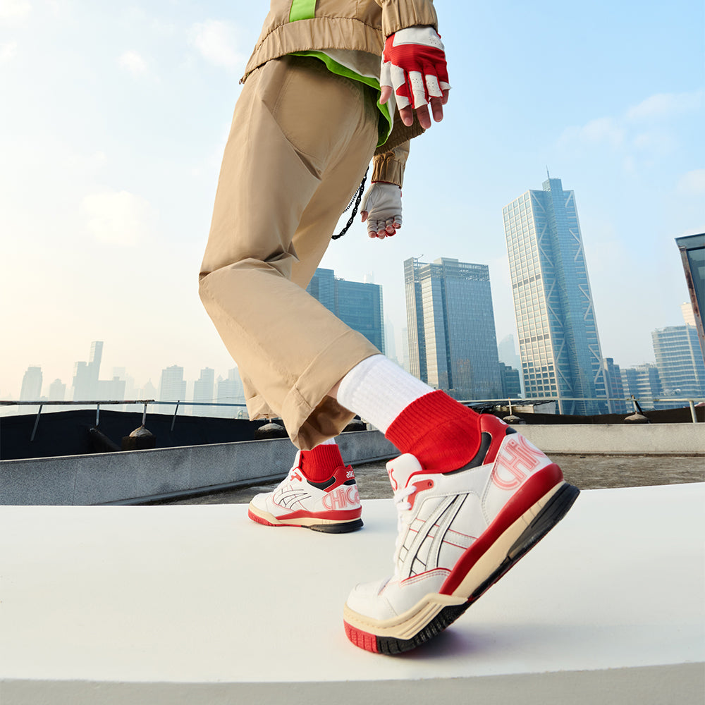 ASICS Gel-Spotlyte Low 'White Red' 1203A233-100