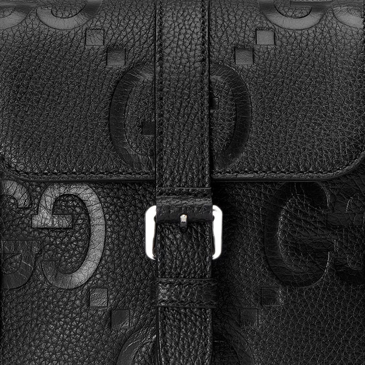 Gucci Jumbo GG Small Messenger Bag 'Black' 760235-AABY0-1000