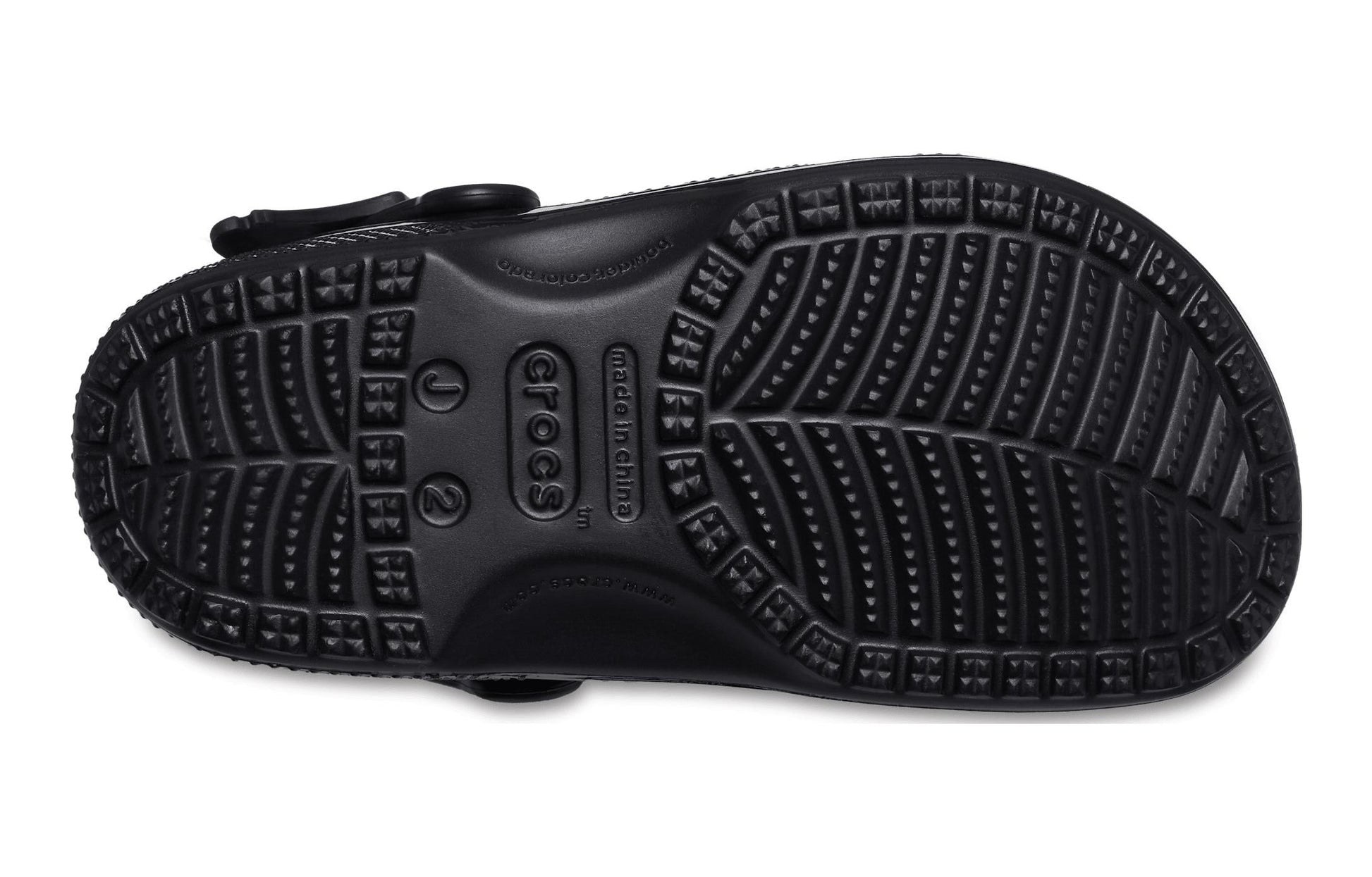 (GS) Crocs Classic I Am Bat Clogs 'Black White' 209231