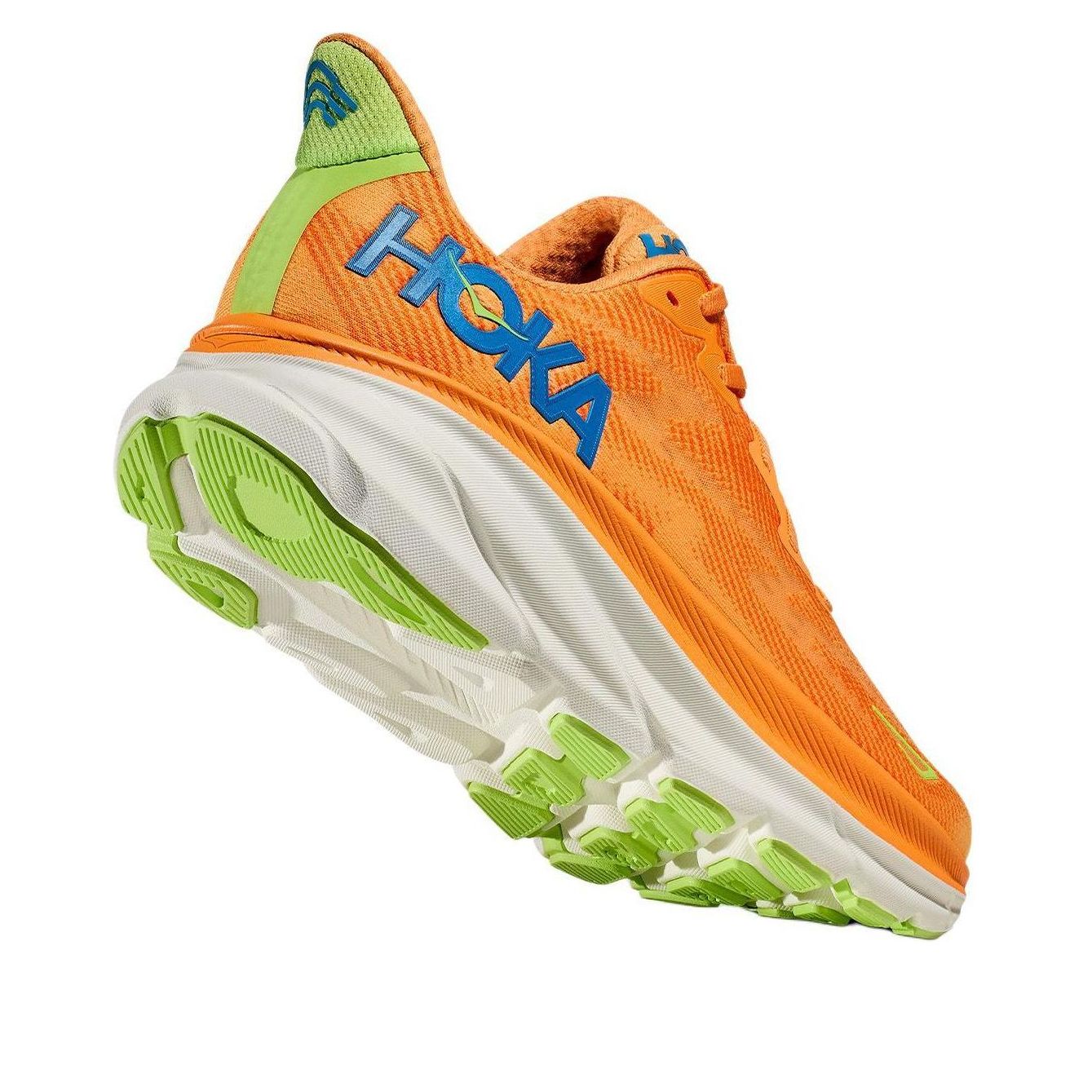 HOKA ONE ONE Clifton 9 2E Wide 'Solar Flare Lettuce' 1132210-SLRL