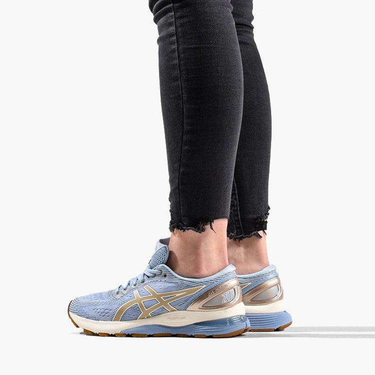 (WMNS) ASICS Gel-Nimbus 21 FF 'Blue' 1012A552-400