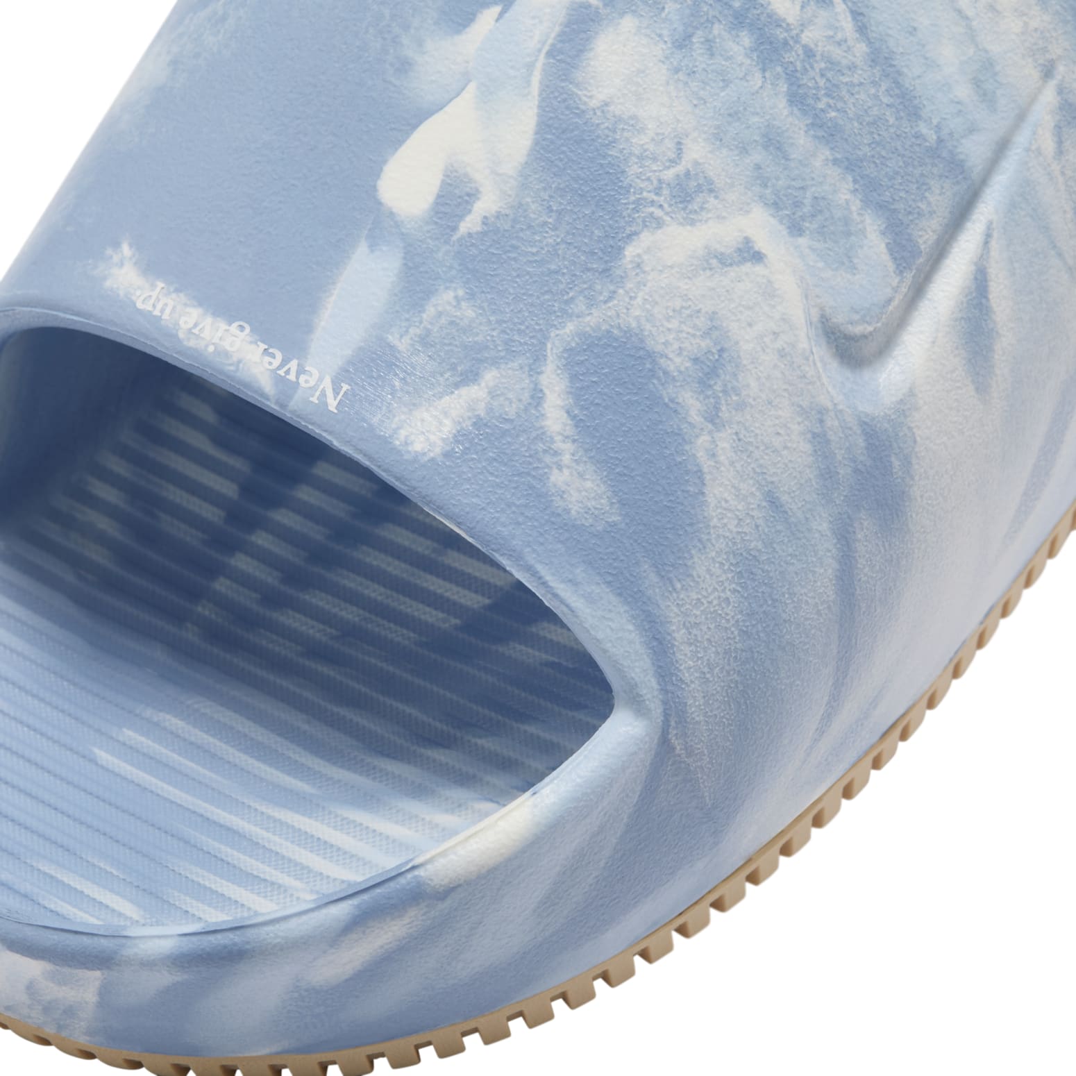 Nike Calm Slides 'Never Give Up' HQ4917-441