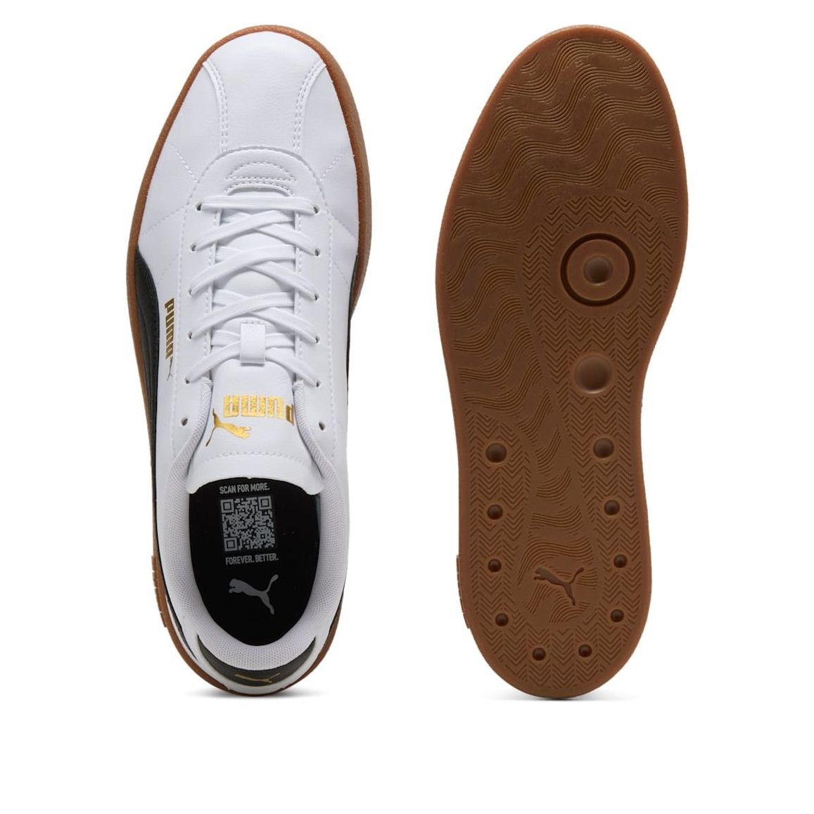 PUMA Club II SL 'White Black Gum' 397445-06