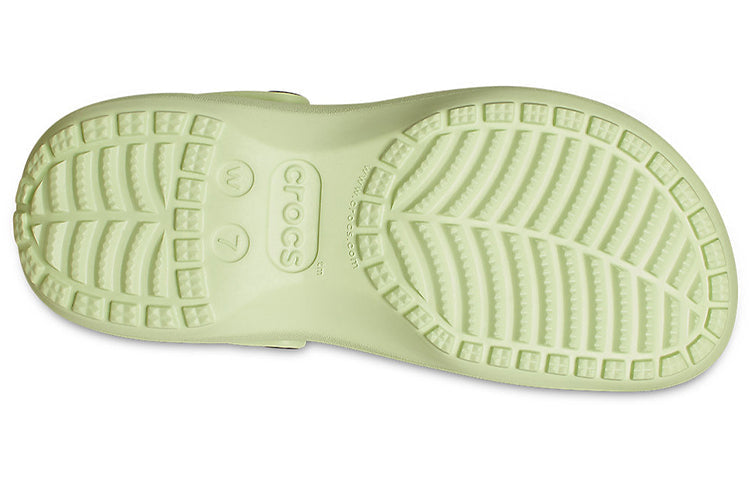 (WMNS) Crocs Classic Platform Clog 'Celery' 206750-335