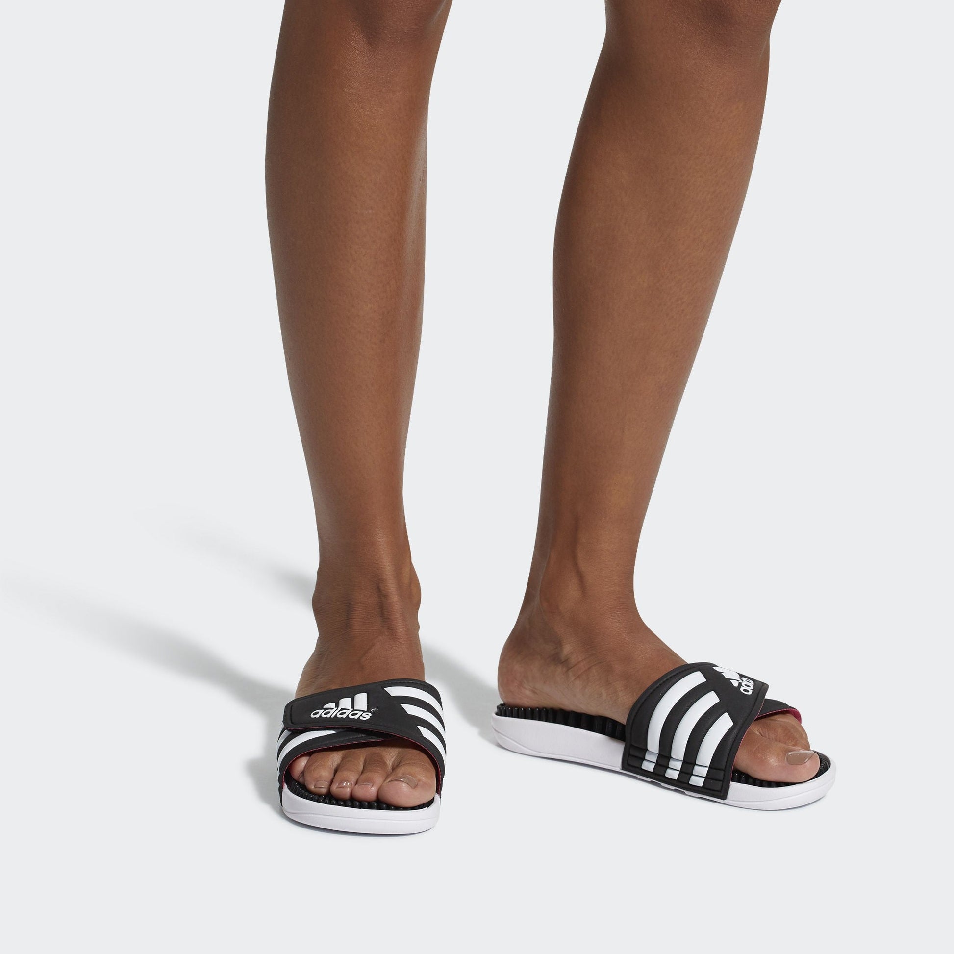 (WMNS) adidas Adissage 'Black'  B23253