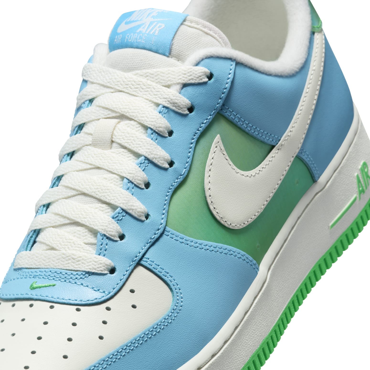 Nike Air Force 1 '07 'Aquarius Blue Vapor Green' FZ4032-407