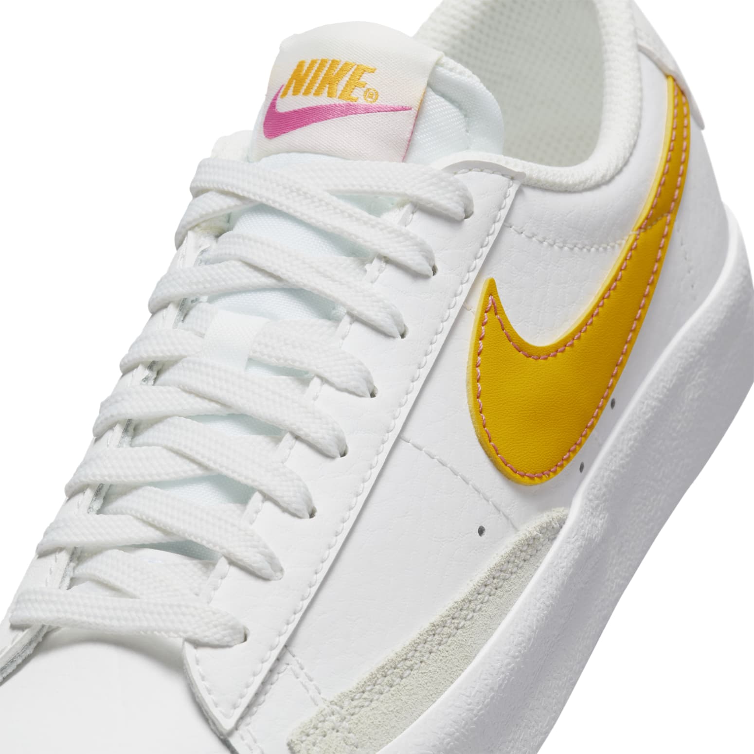 (GS) Nike Blazer Low '77 'Summit White University Gold' DA4074-123