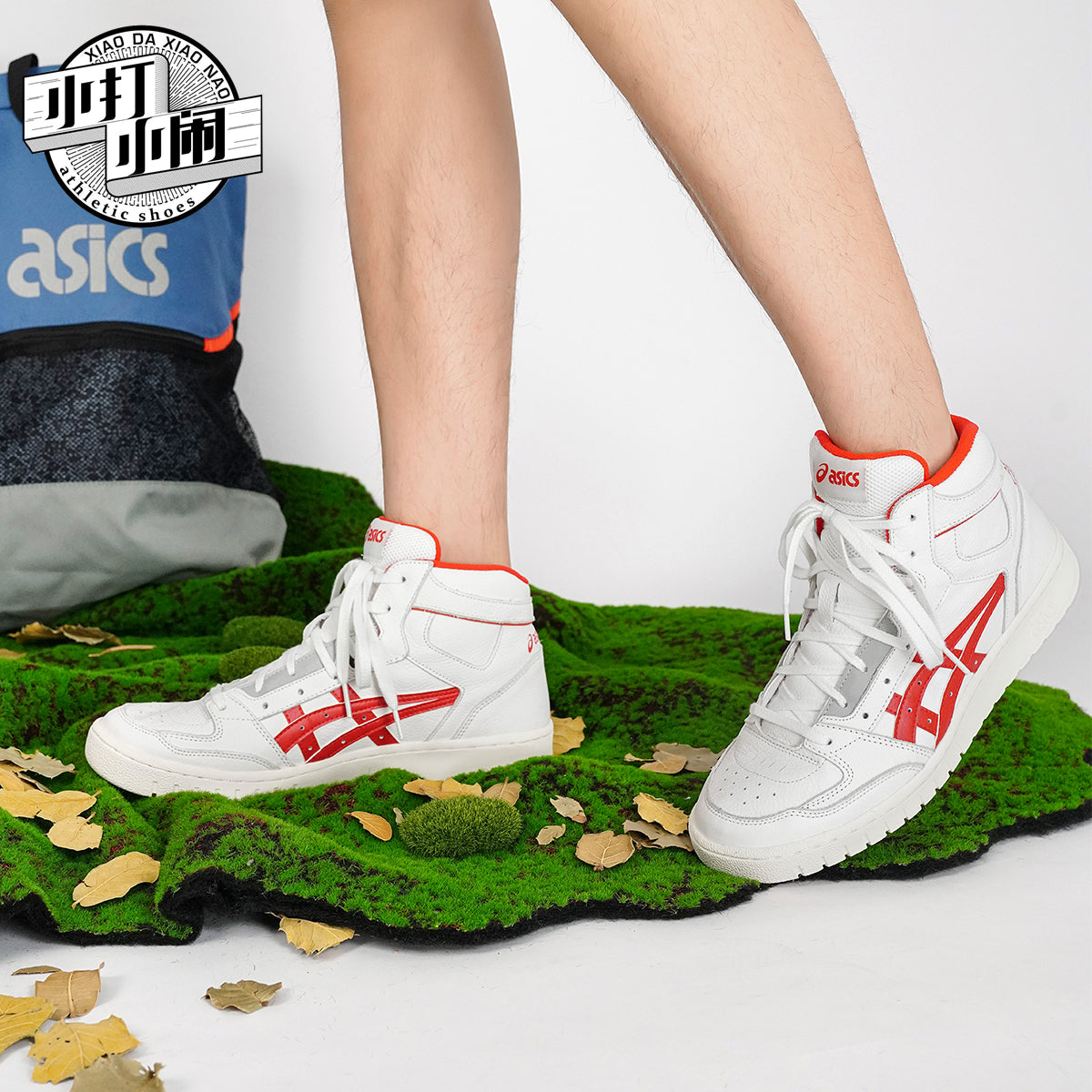 ASICS All Court Alpha-l White/Red 1203A170-100