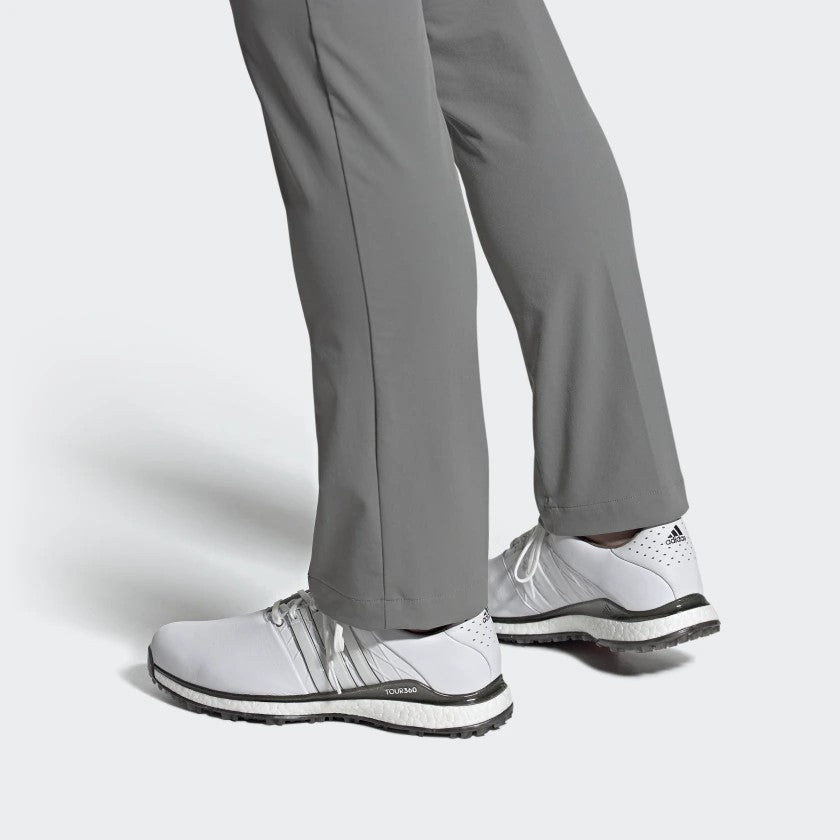 adidas Tour360 XT-SL Spikeless 2.0 Wide Golf Shoes 'Cloud White Dark Silver Metallic' EG4884