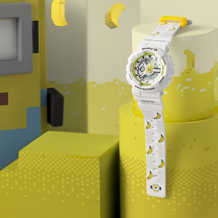 CASIO Baby-G 'White' BA-110MON21-7APRM