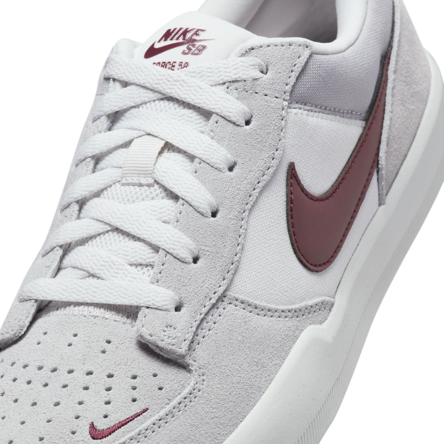Nike SB Force 58 'Light Smoke Burgundy' FQ7637-001