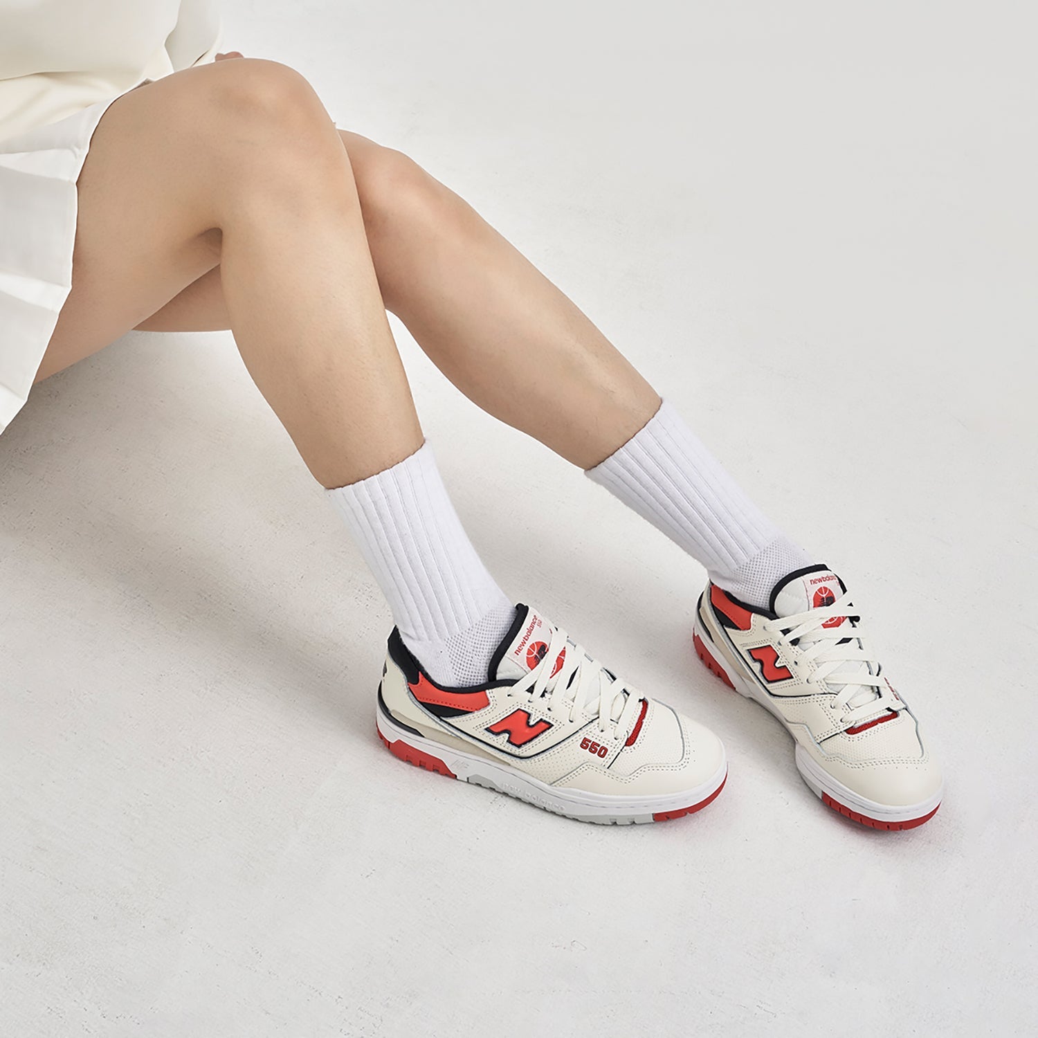 New Balance 550 'Off White Chile Red' BB550VTB