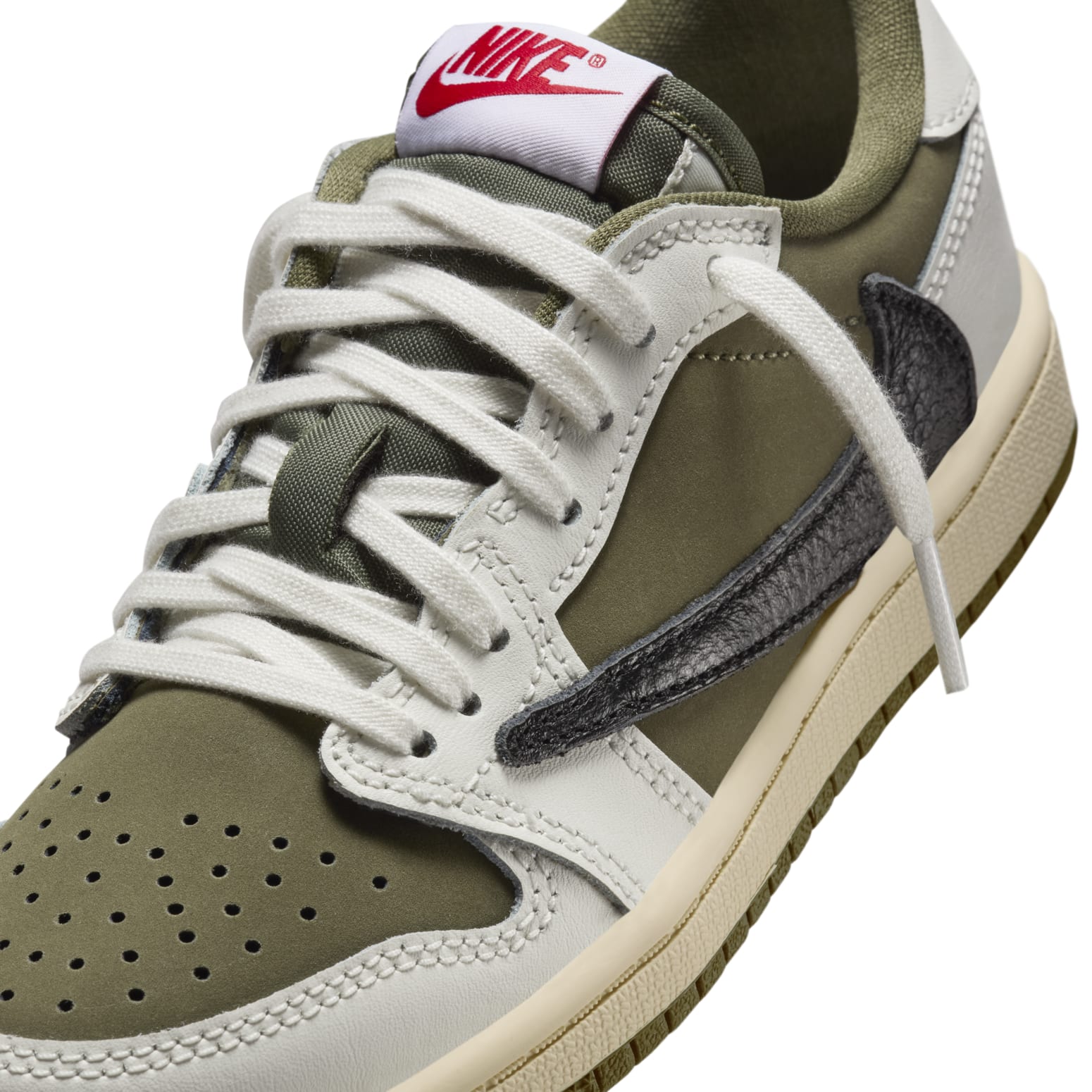 (PS) Air Jordan 1 Retro Low OG SP x Travis Scott 'Medium Olive' DO5442-200