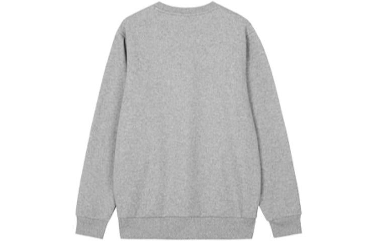 Skechers Logo Printed Crew Sweatshirt 'Grey White Black Blue' L422U242