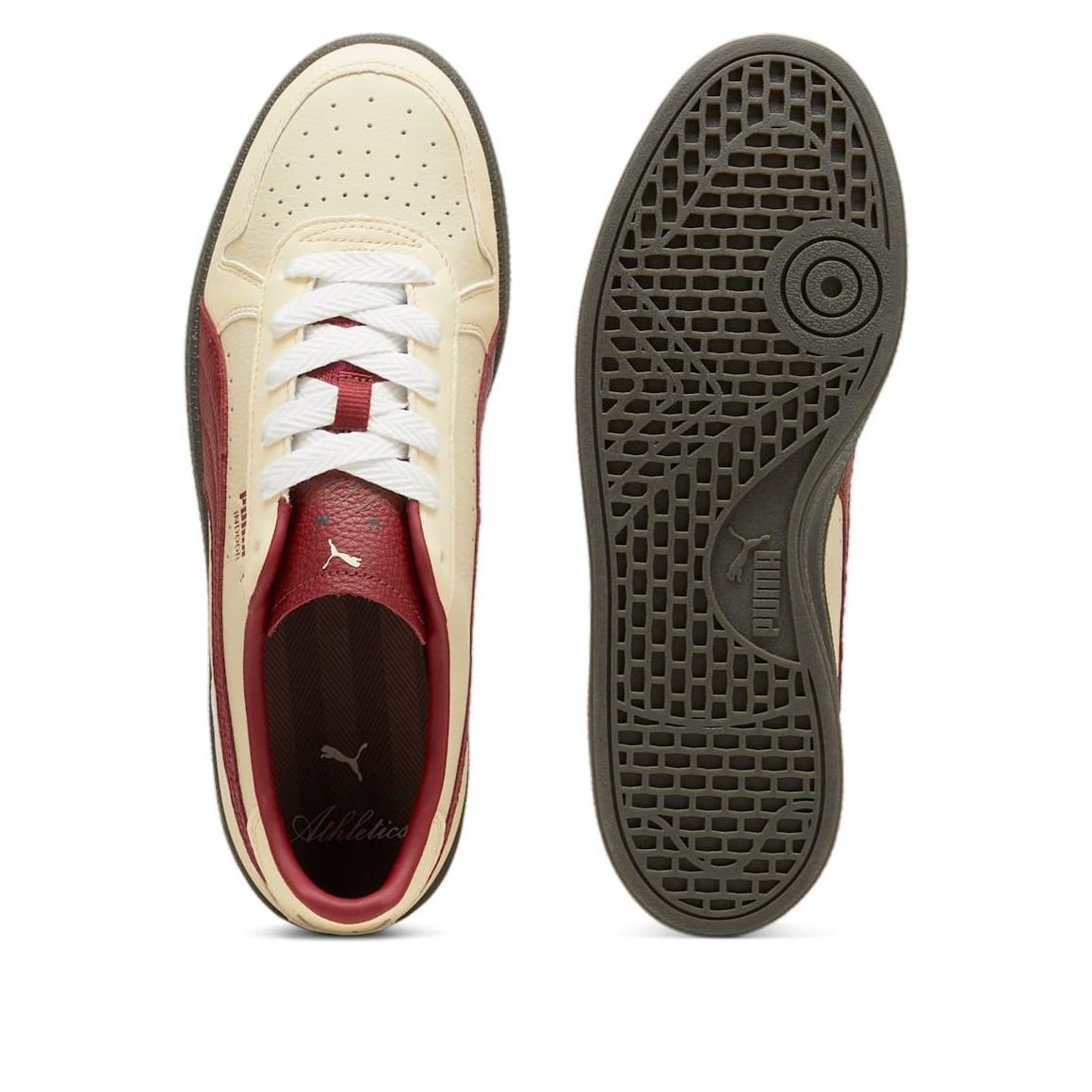 PUMA Indoor Players Lane 'Creamy Vanilla Intense Red' 398762-01