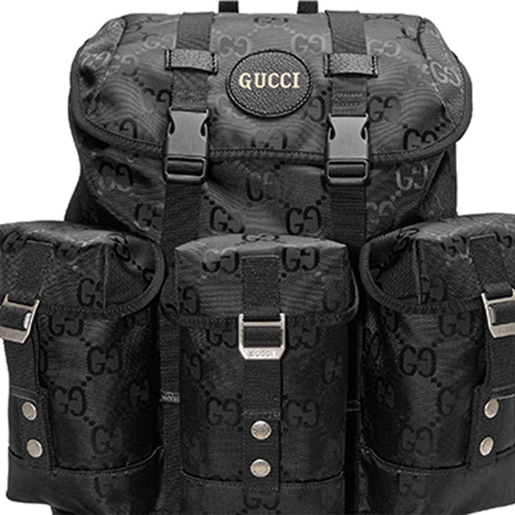 Gucci Off The Grid Leather Backpack 'Black' 626160-H9HFN-1000