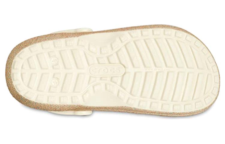 (WMNS) Crocs Classic Glitter Lined Clogs 'Gold' 504271