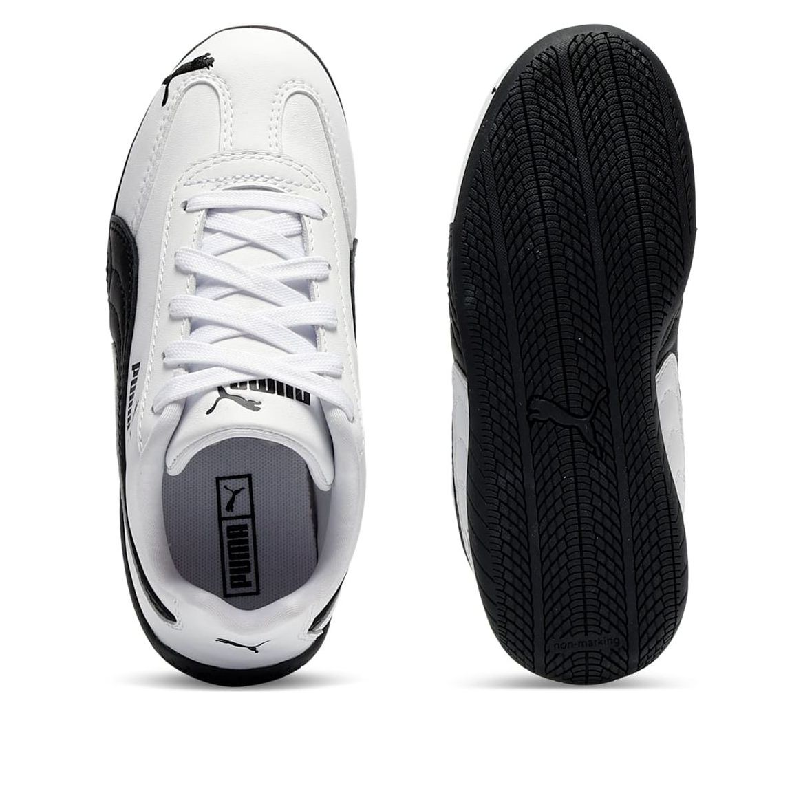 (PS) PUMA Speedcat Leather 'White Black' 404877-01