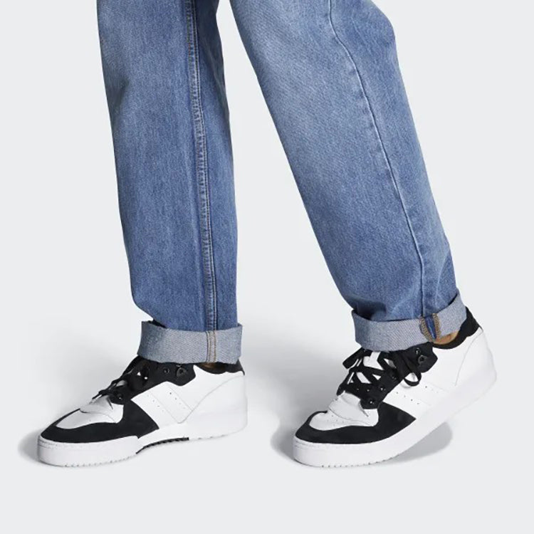 (WMNS) adidas Rivalry Low 'Black White' FW2747