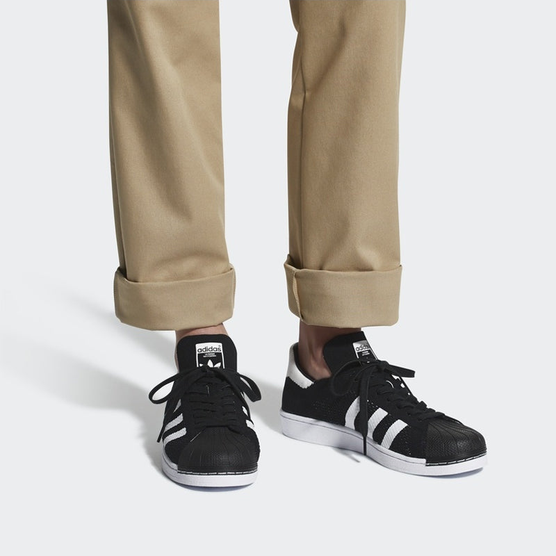 adidas originals Superstar Primeknit 'Black White' BY8706