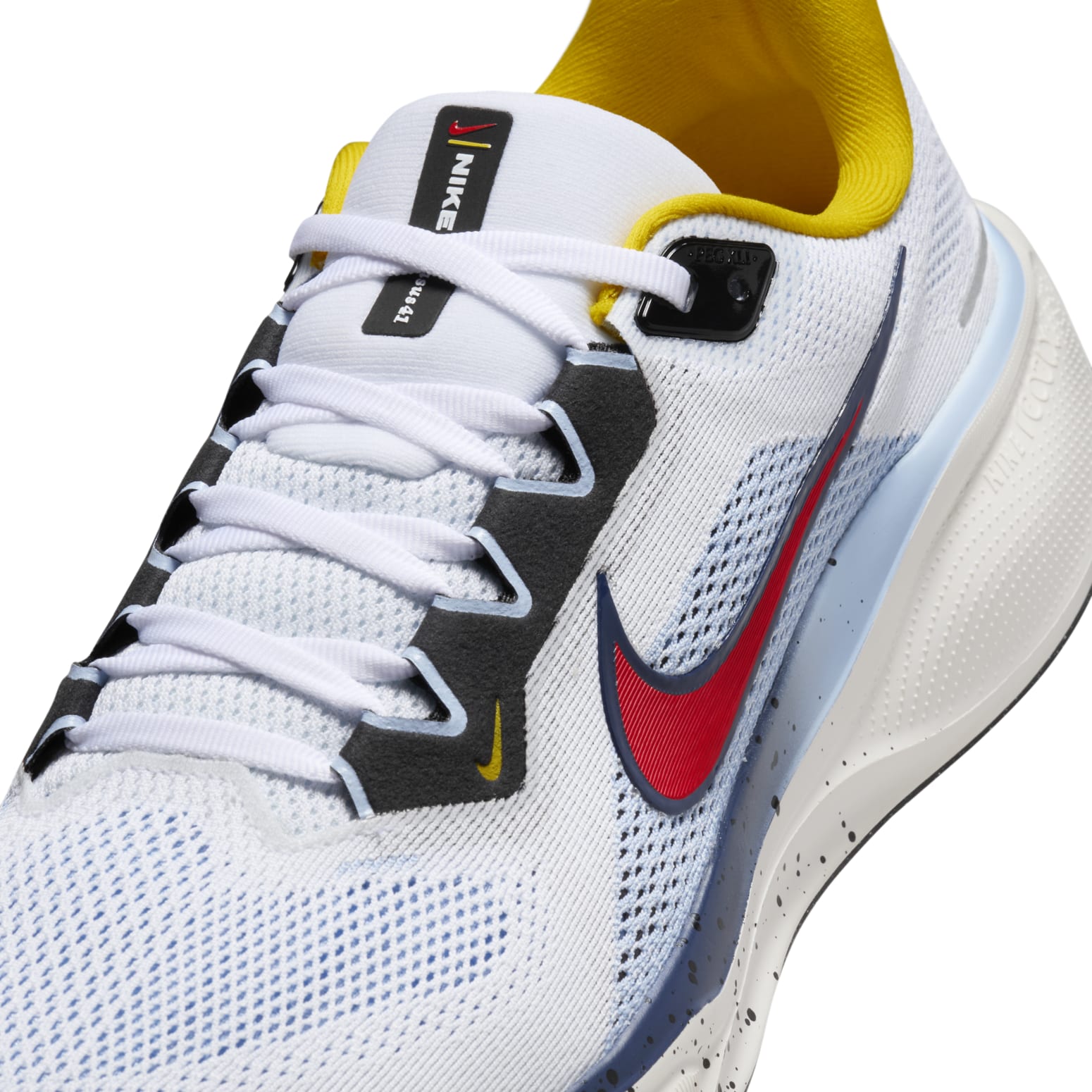 Nike Air Zoom Pegasus 41 'White Psychic Blue Red' HJ9068-100