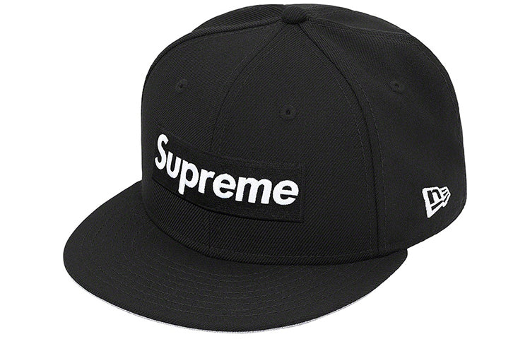 Supreme World Famous Box Logo New Era 'Black White' SUP-FW20-212
