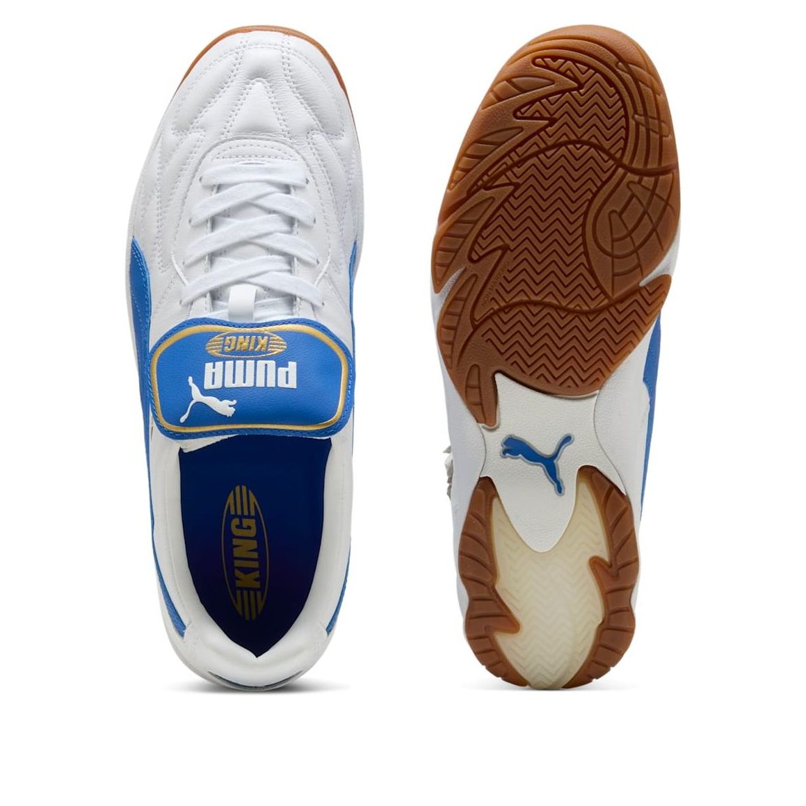 PUMA King Indoor 'White Blue' 401683-09