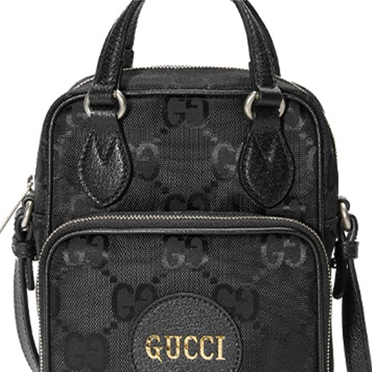 Gucci Off The Grid Series Bag Single-Shoulder Bag Men's Black 625850-H9HAN-1000