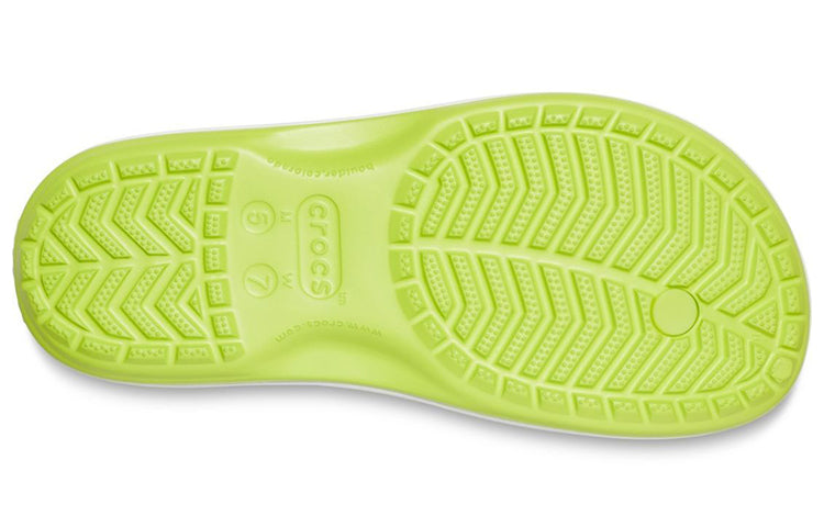 Crocs Crocband Lightweight Cozy Casual Flip-Flops Unisex Green 11033-3T1