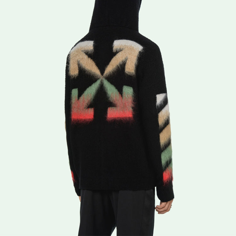 Men's Off-White SS21 Suede Stripe Black OMHA037R21KNI0011084