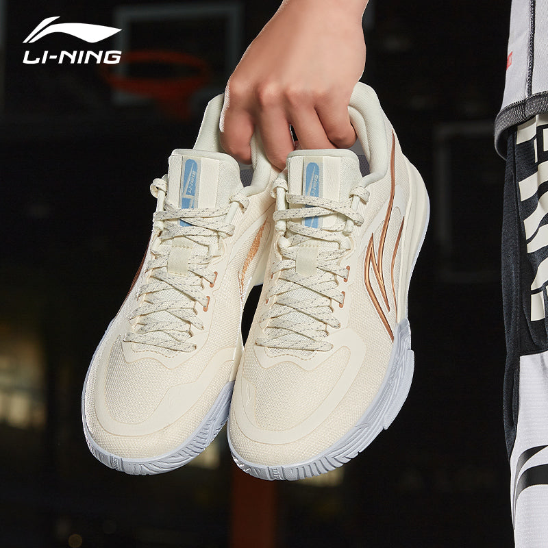 Li-Ning Flash Energy 3 Low 'White Gold' ABPT083-2