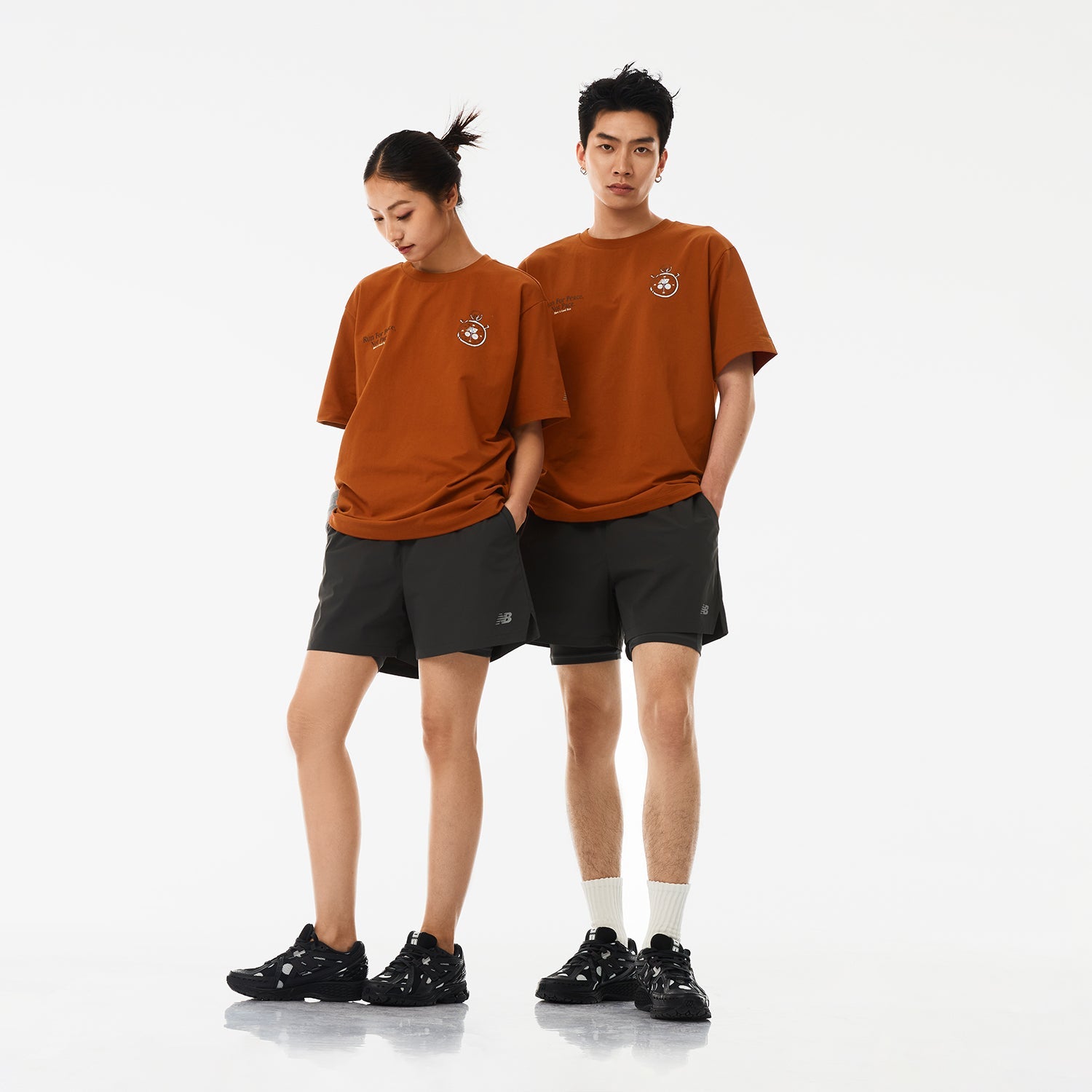 New Balance Icon T-shirt Asia Sizing 'Brown' NEE25041-BUR
