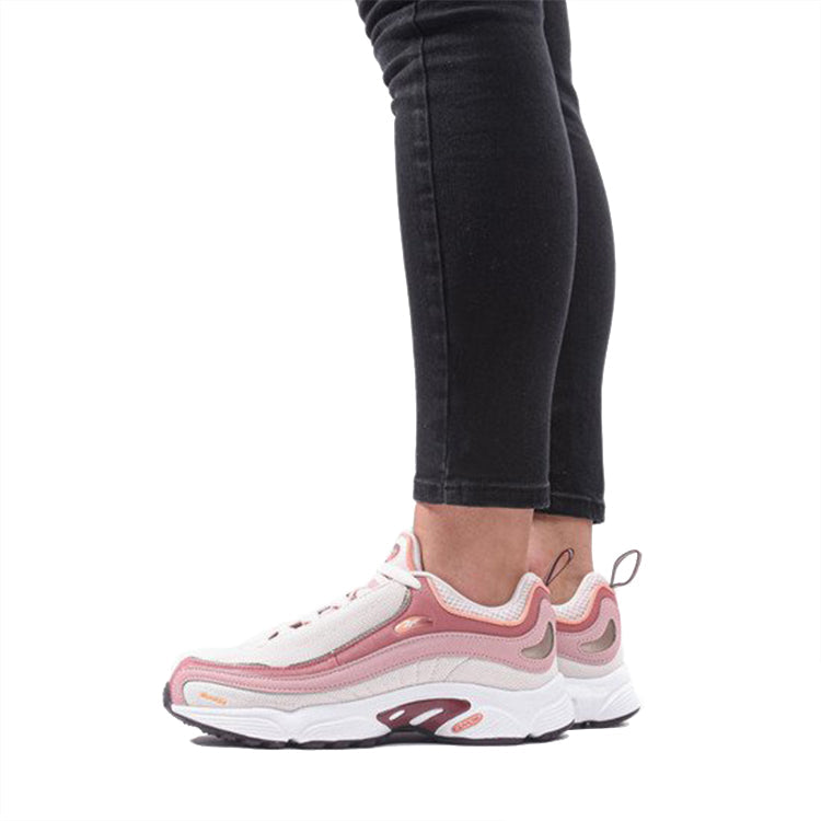 (WMNS) Reebok Daytona Dmx Running Shoes Grey/Pink DV9618