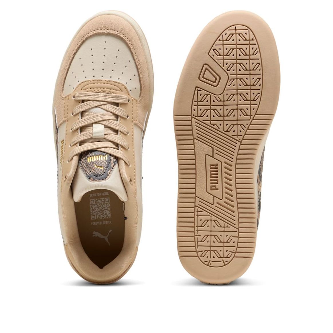PUMA Caven 2.0 Snake Chic 'Light Sand Alpine Snow Gold' 401609-02