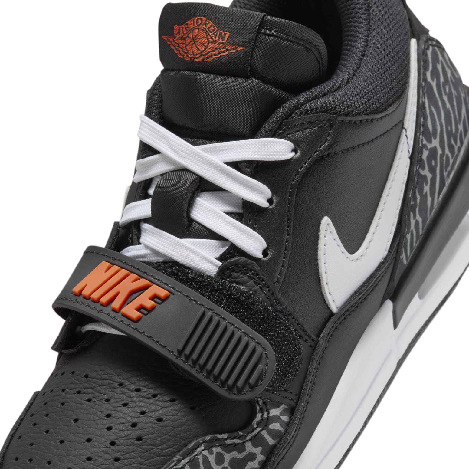 (GS) Air Jordan Legacy 312 Low 'Black White Safety Orange' CD9054-018