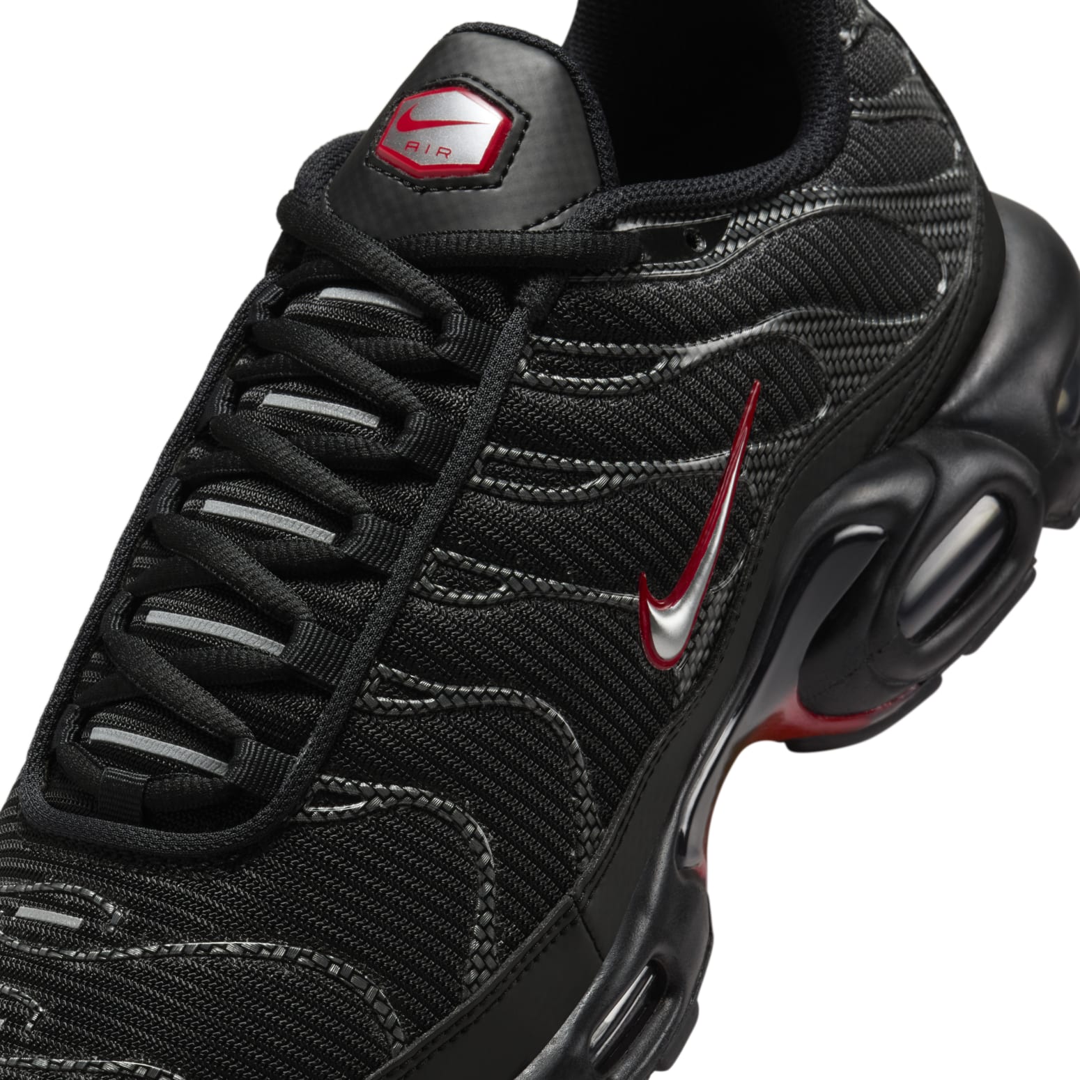 Nike Air Max Plus 'Black University Red Silver' HF4293-001