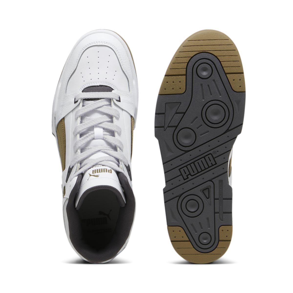 PUMA Slipstream High Cracked Leather 'White Chocolate Chip' 393273-02