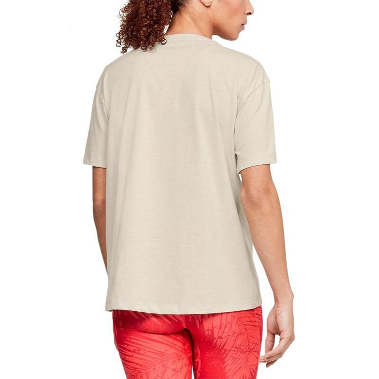 (WMNS) Under Armour Project Rock Tee White 1355714110