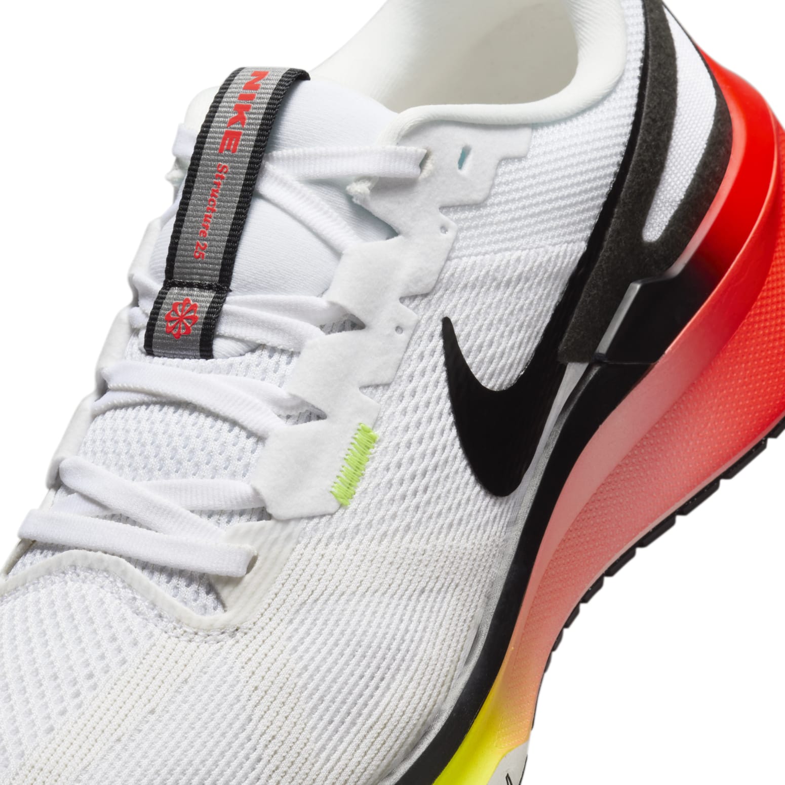 Nike Structure 25 'White Bright Crimson Volt' HF4913-100