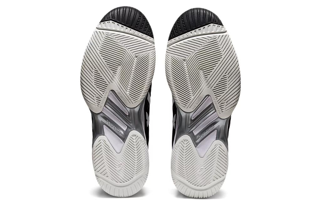 (WMNS) ASICS Solution Speed FF 2 'Black White' 1042A136-001