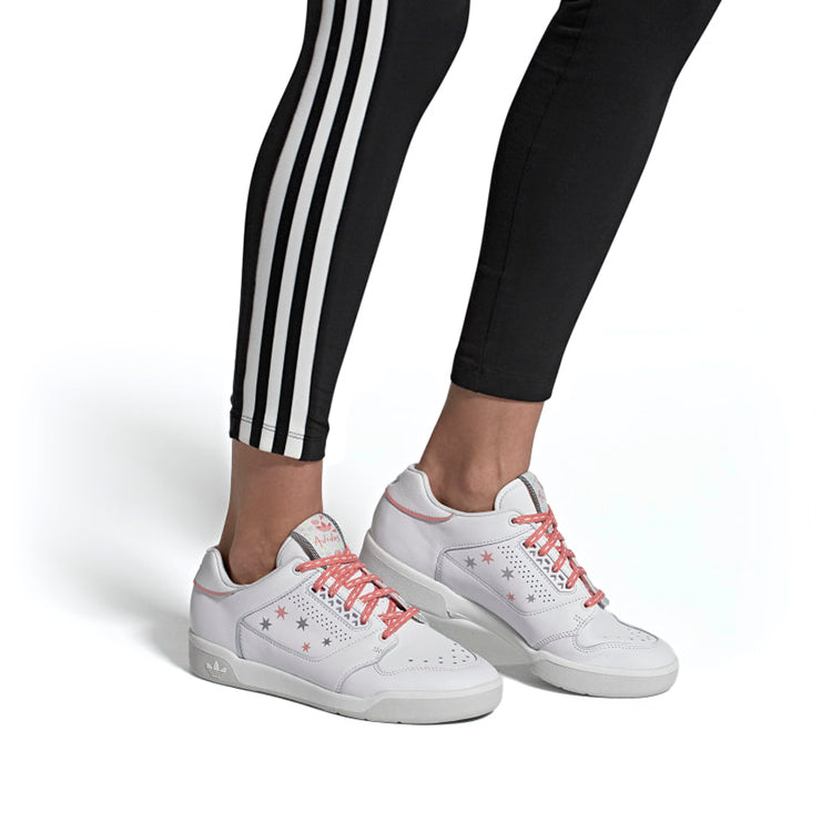 (WMNS) adidas originals Slamcourt 'White Pink' EF2086