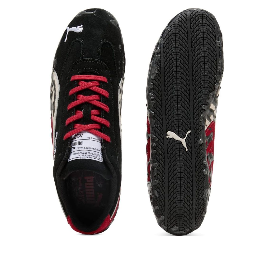 PUMA x A$AP Rocky Speedcat 'Black Red Rhythm' 408519-01