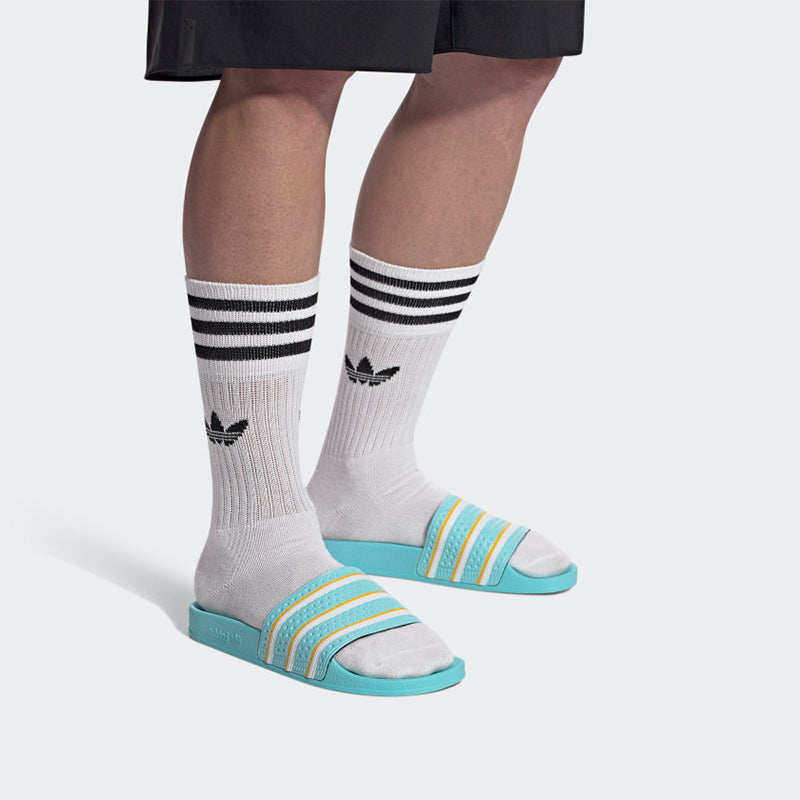 adidas Adilette Slides 'Blue Zest' FU9895