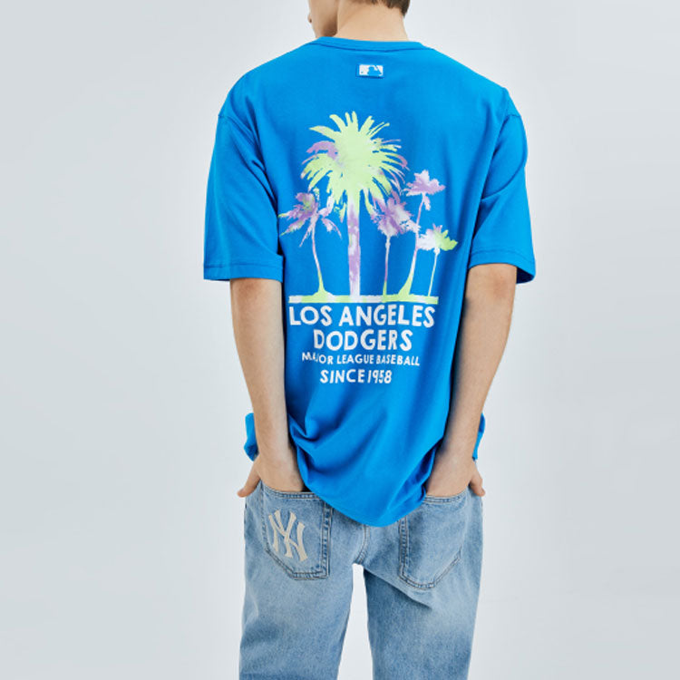 MLB Los Angeles Dodgers LA Short Sleeve Unisex Blue 31TSP5031-07U