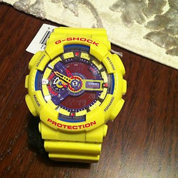 CASIO G-Shock Analog-Digital 'Yellow' GA-110A-9A