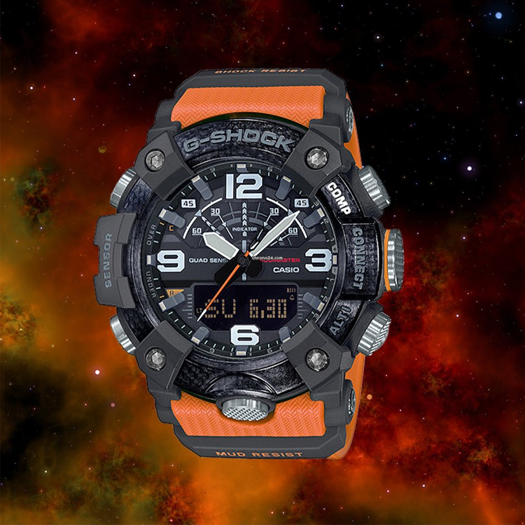 CASIO G-Shock Mudmaster 'Black Orange' GG-B100-1A9PR
