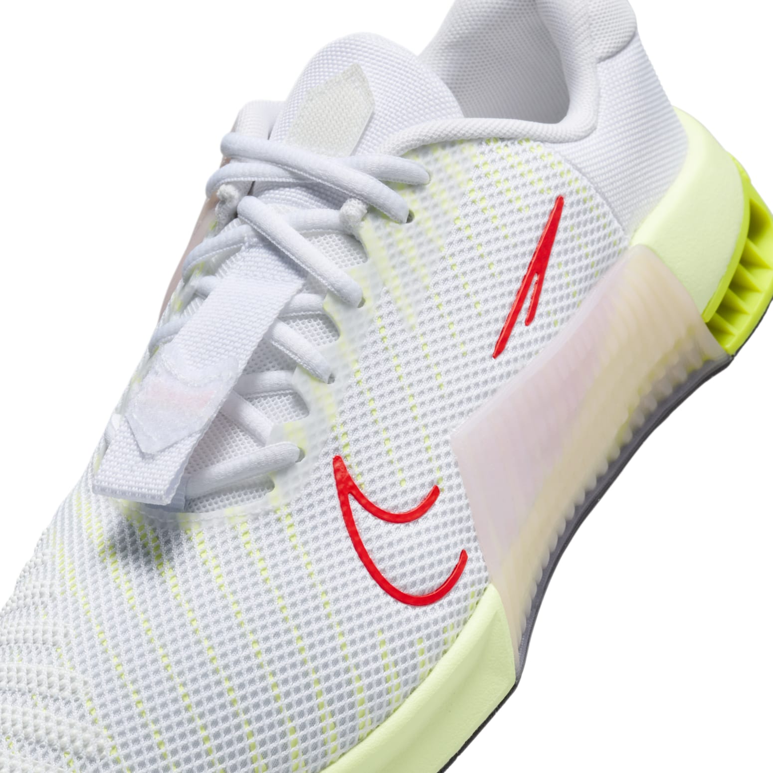 (WMNS) Nike Metcon 9 'White Volt Crimson' DZ2537-101
