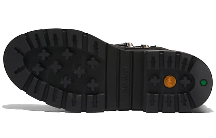 (WMNS) Timberland Cortina Valley Waterproof Mid Hiker Boots 'Black Full Grain' A5NJ7015